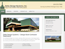 Tablet Screenshot of deltadesignsystems.com